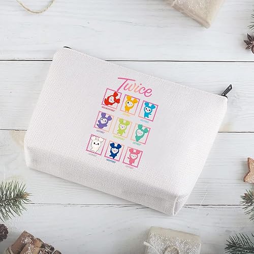 Miniatura 5 de G2TUP Dos veces listo para ser cosméticos bolsa de maquillaje Kpop concierto merch bolsa coreana grupo amante de la música bolsa cremallera, Bolsa