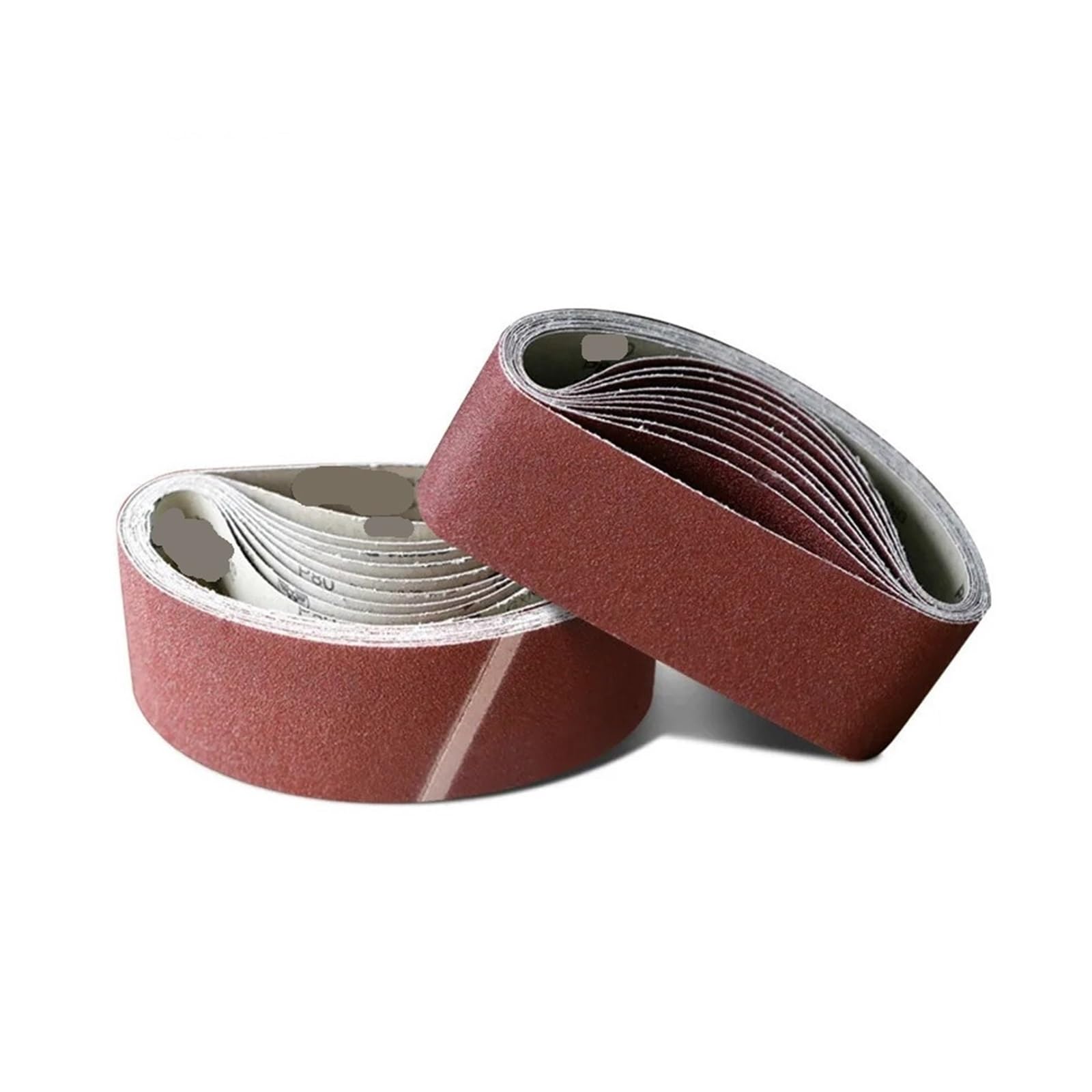 Nastri Abrasivi 10 pezzi 100 * 610mm nastri abrasivi 40-800 grane carta vetrata for levigatrice utensili rotanti elettrici(10Pcs 40 Grit)