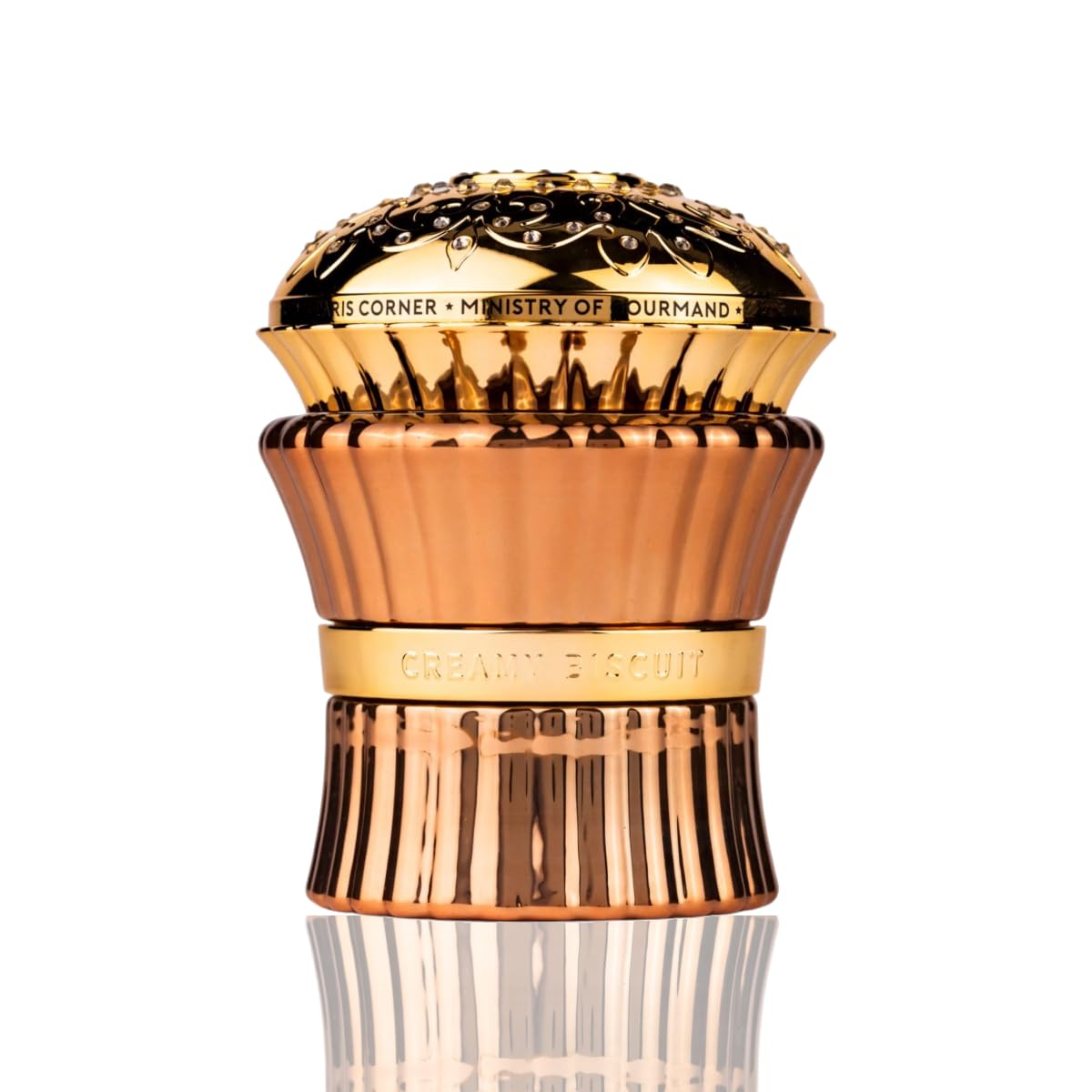 Creamy Biscuit Temptation Ministry of Gourmand Eau de Parfum 3.4 Fl Oz | Unisex Gourmand Perfume with Sweet & Fruity Notes | Long-Lasting Aroma for All Occasions