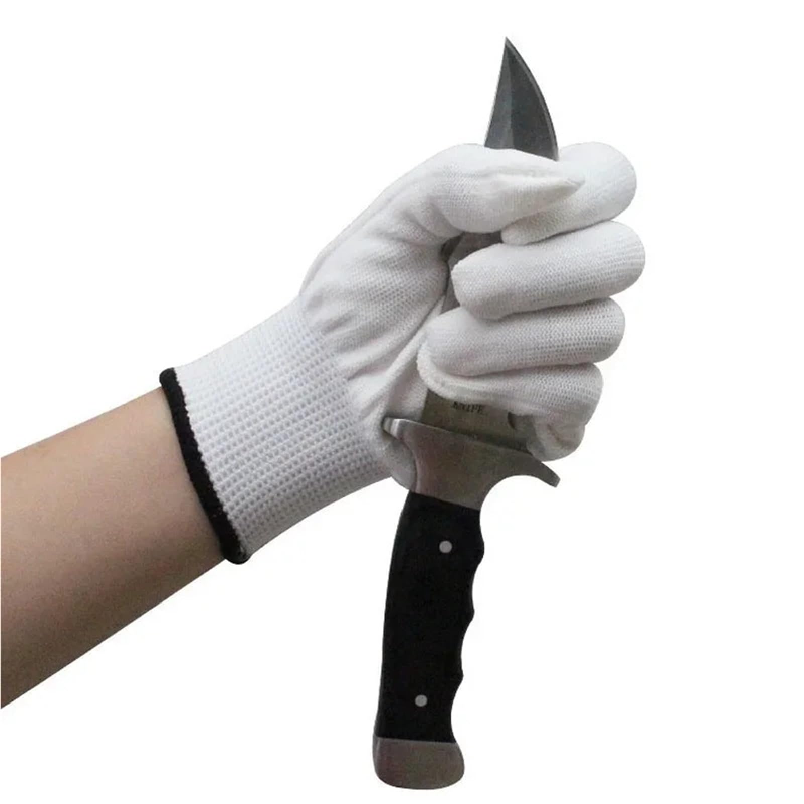 Genérico 1 par de guantes anticorte de nivel 5 - Guantes de seguridad anticorte for cortar pescado y carne en la cocina(L)
