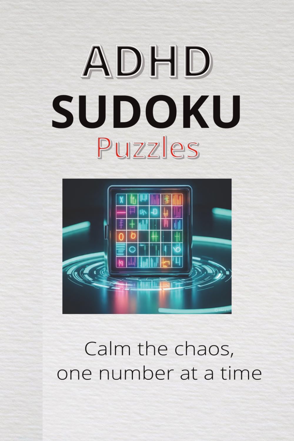 ADHD SUDOKU PUZZLES: Sudoku Puzzles for ADHD | Calm the chaos, one number at a time | 6x9 inches, 110 pages | 50+ Puzzles | Solutions included