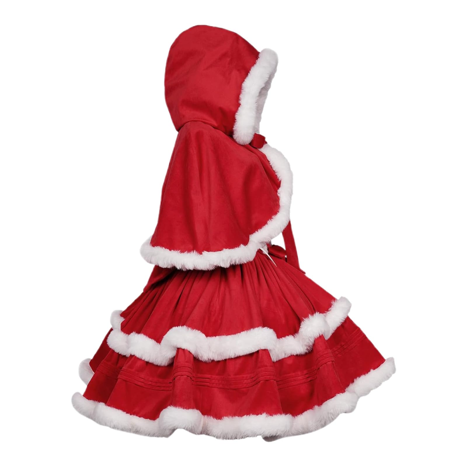Genérico Vestido largo bohemio, para mujer, fluido, casual, primavera, noche, cuello en V, dobladillo asimétrico, liso, transpirable, suave, tendencia A119