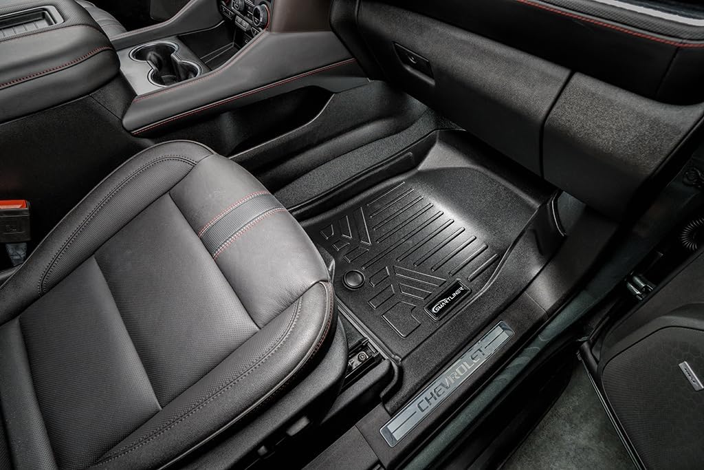 SMARTLINER All Weather Custom Fit 2 Rows & Cargo Liner Set for 2021-2025 Cadillac Escalade ESV