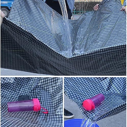 Lona resistente de 160g m² impermeable con ojales duradera 7