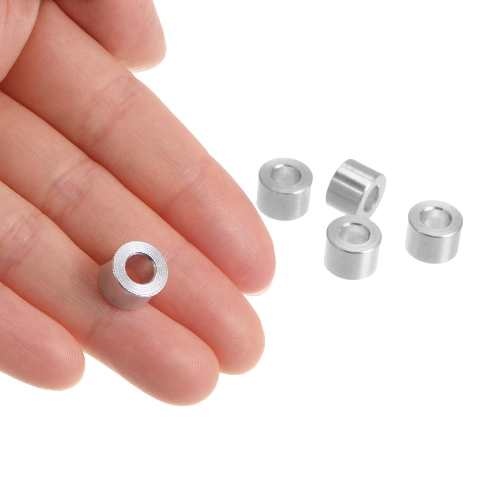 Amazon | uxcell 20個 アルミスペーサー 内径5mm 外径10mm 長さ8mm M5