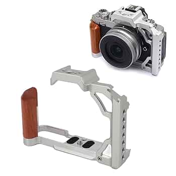Nikon FG　本体（グリップ付き） Amazon.co.jp: Nikon ZFC用カメラケージ、木製ハンドグリップ