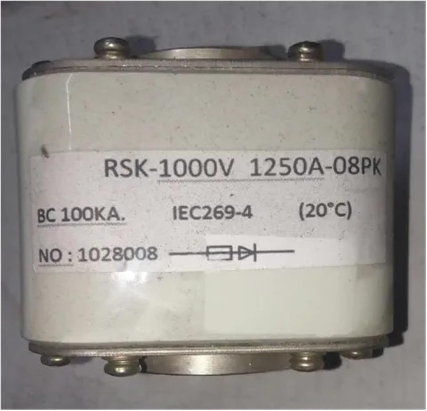 Fuses RSK-1000V 1250A 08PK BC100KA