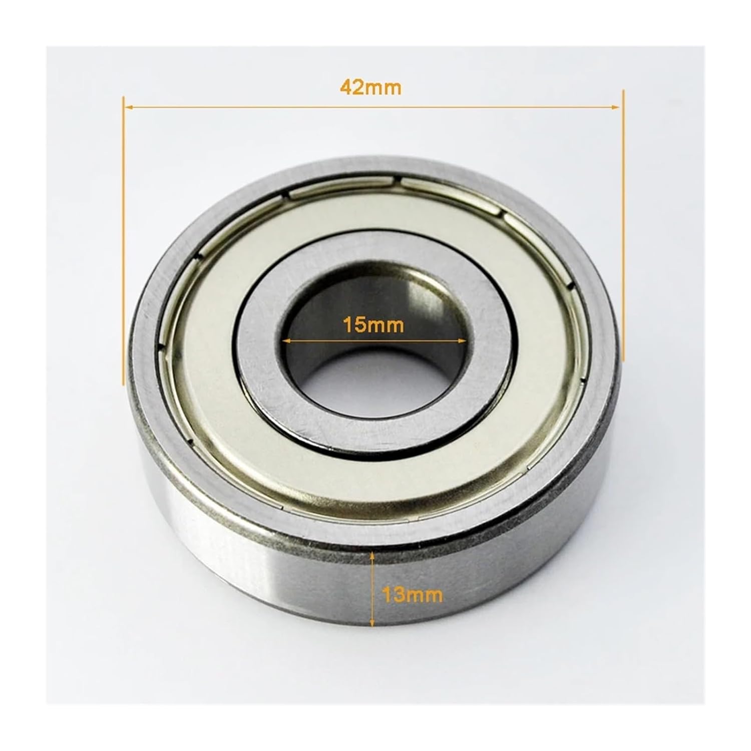 2PCS 6302 15x42x13mm Bearings Electric Bicycle deep Groove Ball Bearings