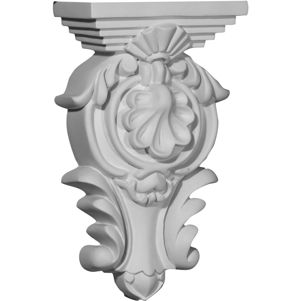Corbel de décoration murale Royal Leaf pour support d'étagère