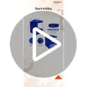 Image of Promotional Canopy Outdoor Advertising Stall Tent 4x4x7 ft - Waterproof, 3-Side Open Canopy for Marketing Stall, Exhibitions - UV Protection Canopy, Heavy-Duty with Carry Bag, Blue
