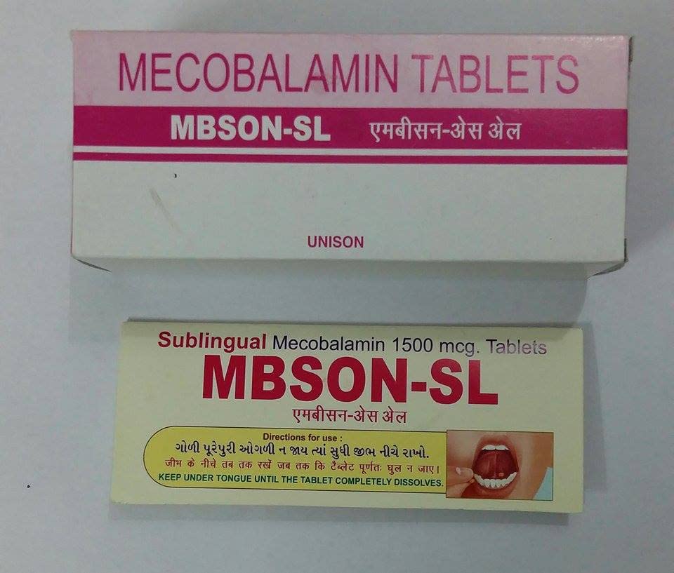 MBSON -SL 1500MCG - Strip of 10 Tablets