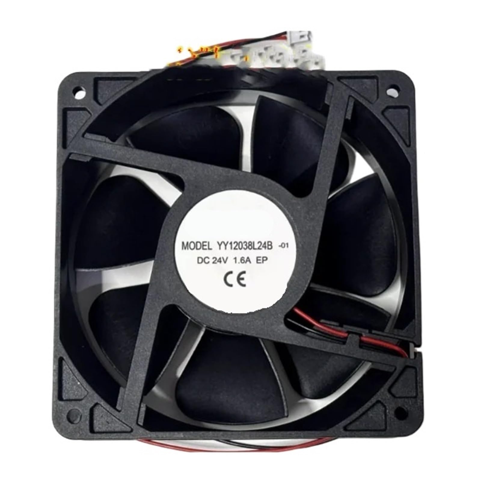 Ventilateur 12cm 12038 24V 1,6A YY12038L24B pour refroidissement industriel