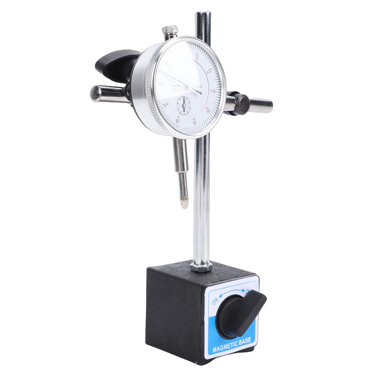 Messuhren-Set, Hohe Präzision, 0–10 Mm Bereich, 0,01 Mm Genauigkeit für Werkstatt, Labor