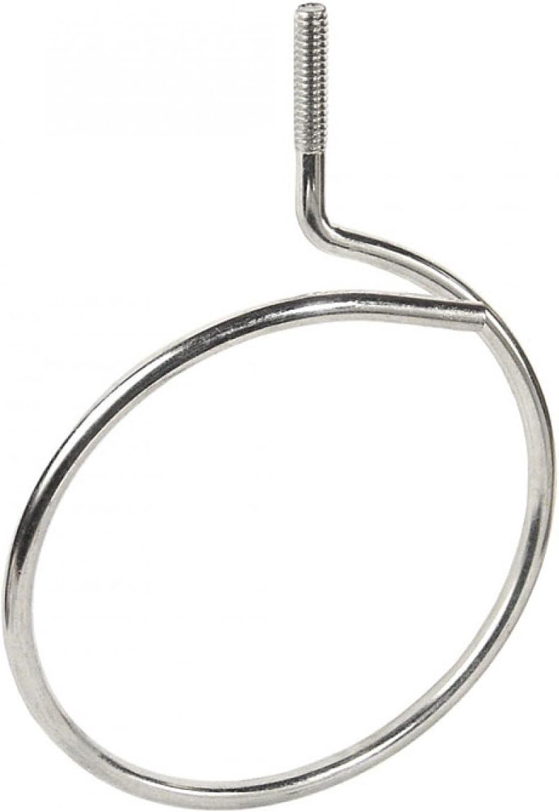 5 Pcs, Zinc Plated Steel Bridle Ring, 4 In. Loop, 1/420