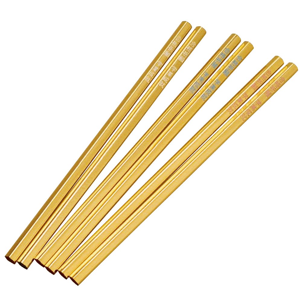 Hinodewashi Gold Pass pięciokątny ołówek A-854-B 5 Kwadratowa oś HB 60 sztuk