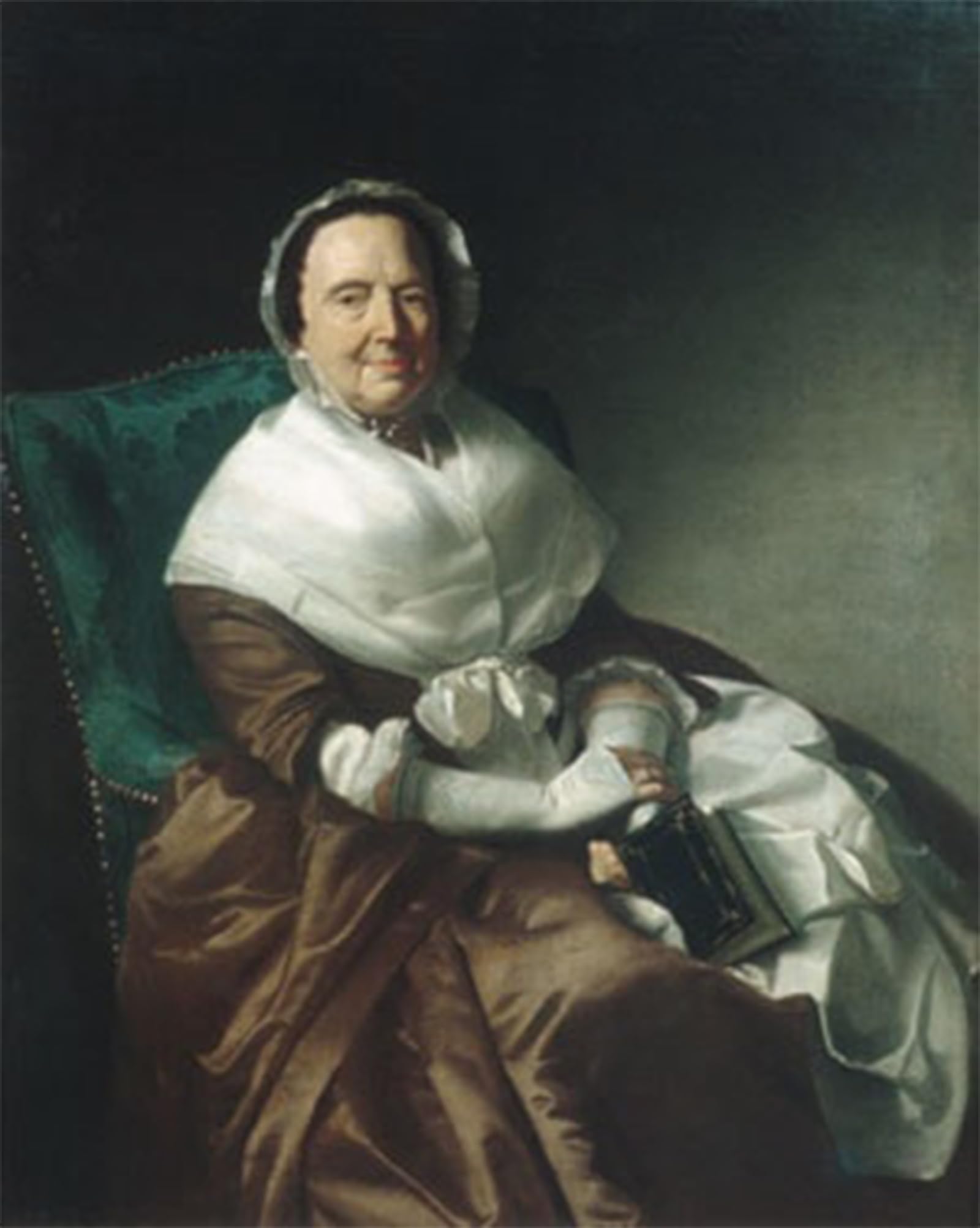 ARTXLXXBN Famous Painting Canvas Artwork Graffiti Print Mrs.Sylvanus Bourne by John Singleton Copley Portrait Canvas Image for Home Decor 60x90cm