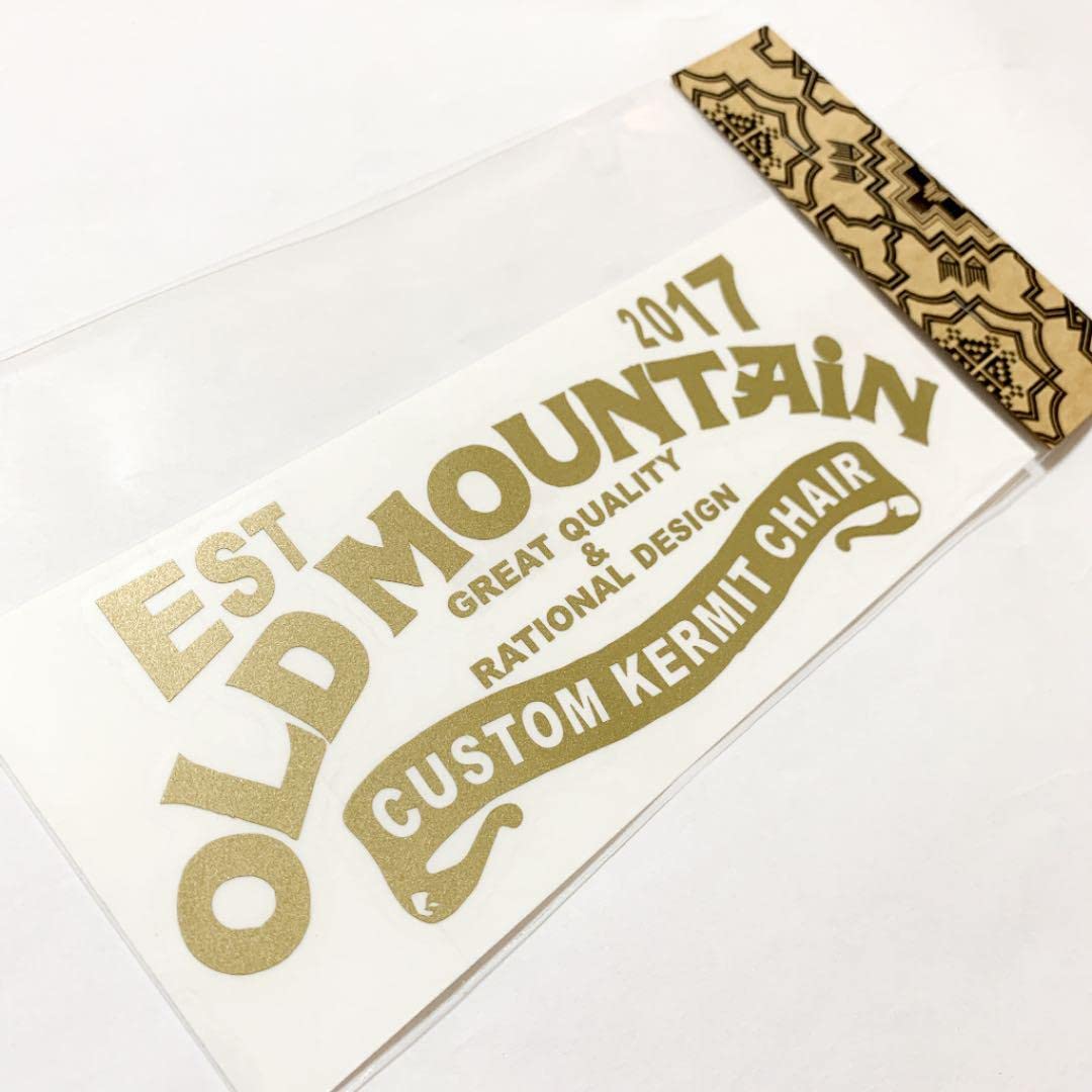 oldmountain ゴールドシェラ GARA オールドマウンテン Amazon.co.jp: OLDMOUNTAINステッカー／ゴールド オールドマウンテン