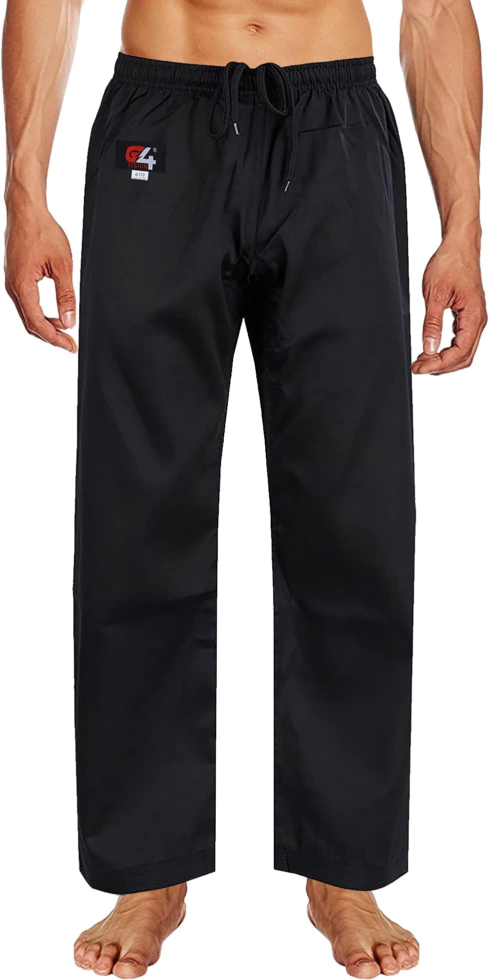 Karate Trousers Martial Arts Karate Pants Student Cotton GI Aikido Kids Pant Kung Fu Adults Kimono Trousers