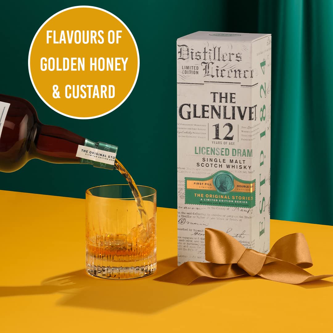 The Glenlivet 12 Year Old Licensed Dram Limited Edition Single