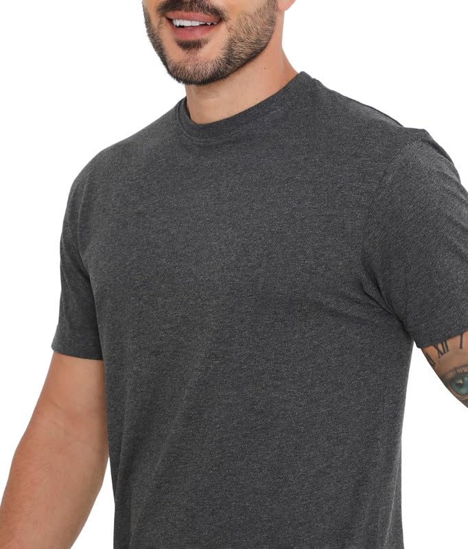 Image of Rivolta Men's Solid Regular Fit T-Shirt