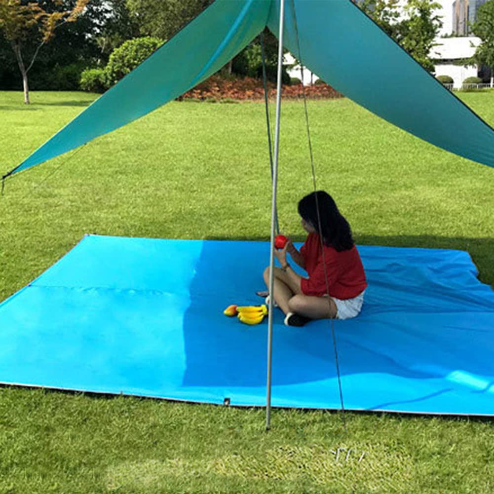 Zeltplanen, Camping-Regenschutz, tragbar, leicht, wasserdicht, Campingzelt,  Strandzelt, Sonnenschutz, Schutz fr Camping, Outdoor, Reisen, 3 x 3 m :  Amazon.de: Sport & Freizeit