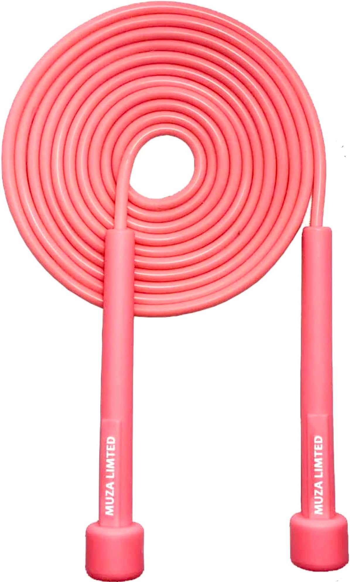 Muza Limited Skipping rope adult for Home Exercise & Body Fitness men, women and kids | speed jumping rope with non slip handle | Adjustable skipping rope for Fitness, Crossfit and MMA (Pink)