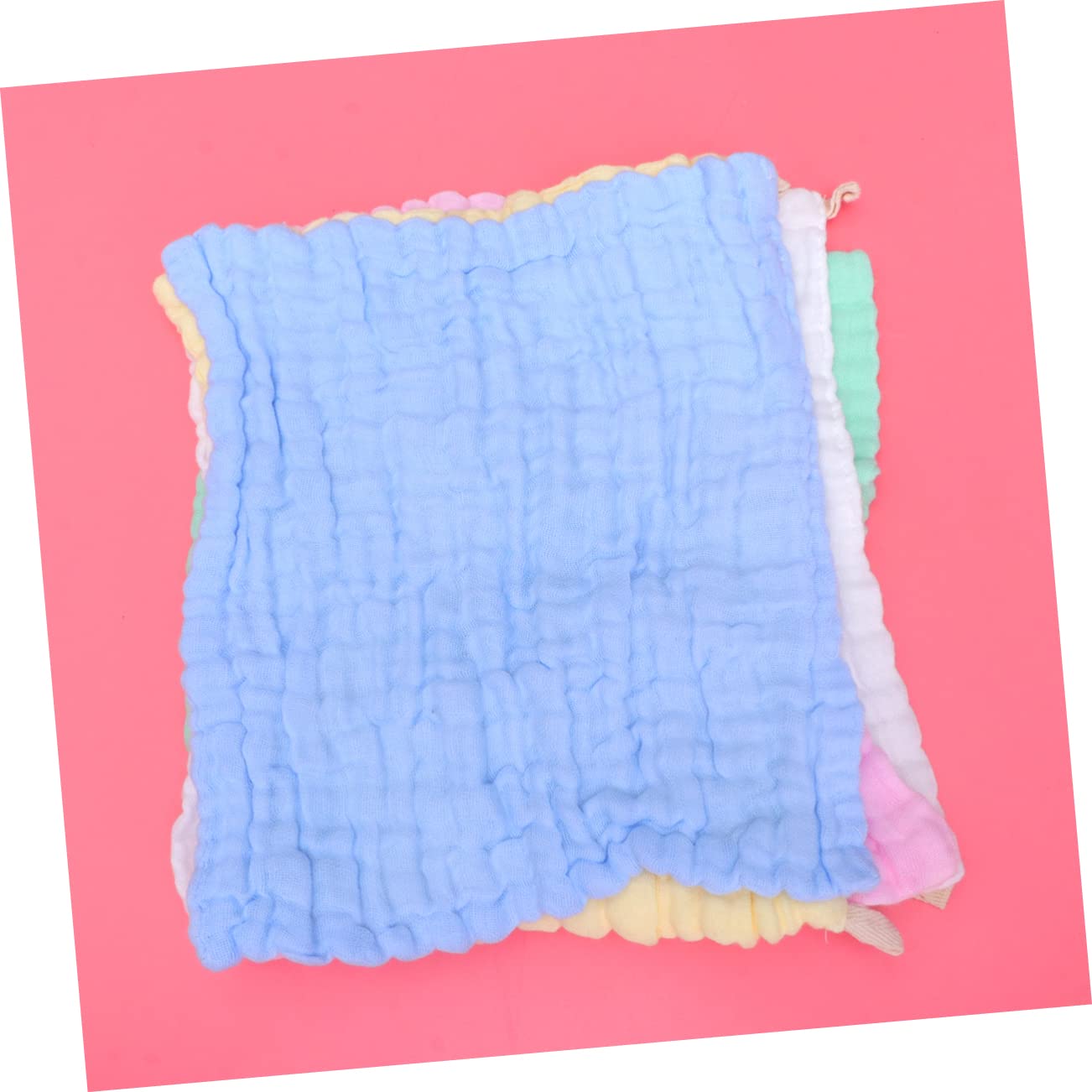 Toyvian 3 Set Di Salviette in Mussola Morbida Per Neonati 5 Stili Asciugamani Quadrati Per Neonati Prelavati Delicati Per La Pelle Del Bambino 5 Pezzi*3