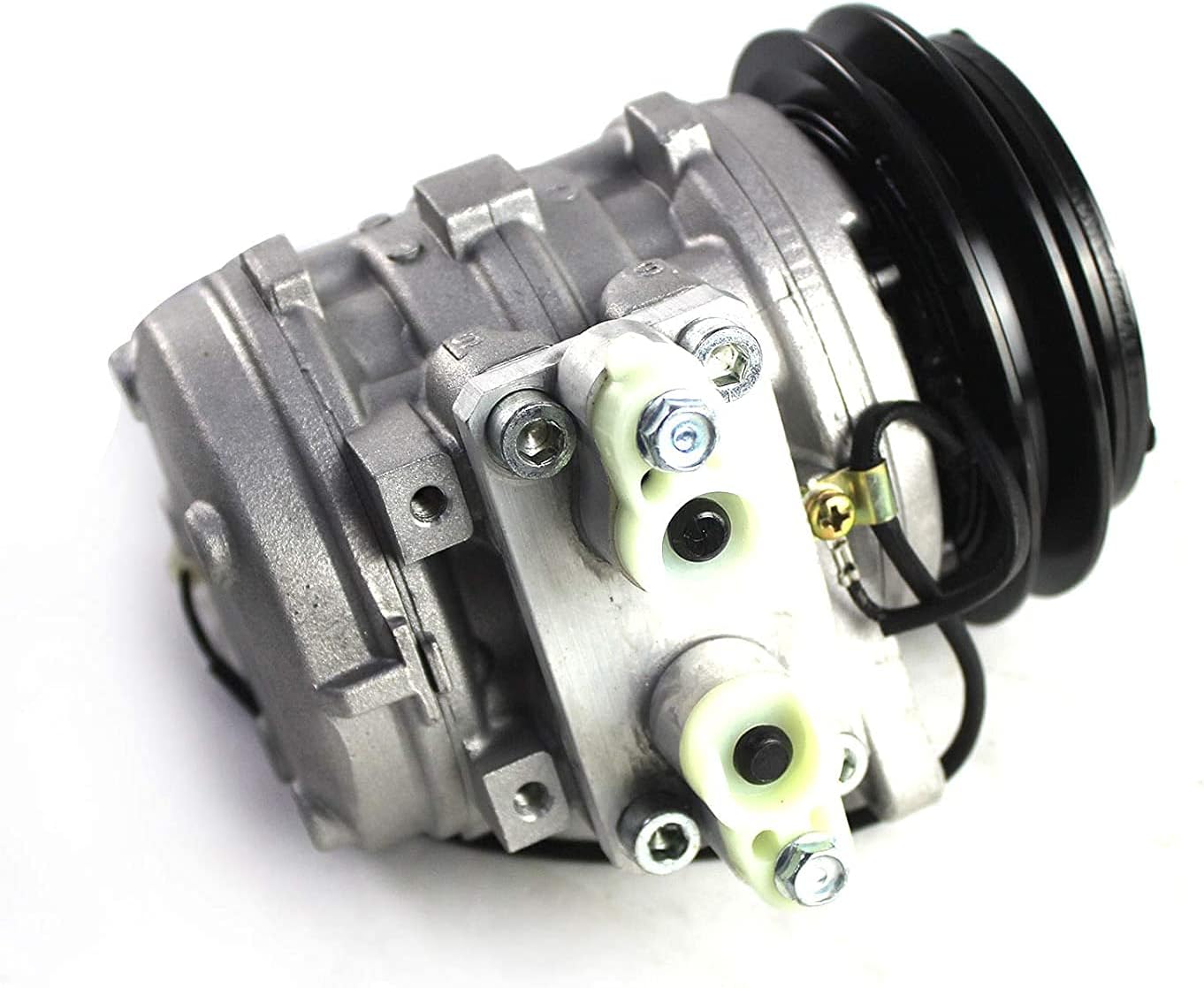 PANGOLIN T0070-87290 Air Conditioning Compressor A/C Compressor for Kubota L4200DT-C L4200DT-GST-C L4200F-C Tractors Air Conditioner Compressor Clutch Assy Spare Parts