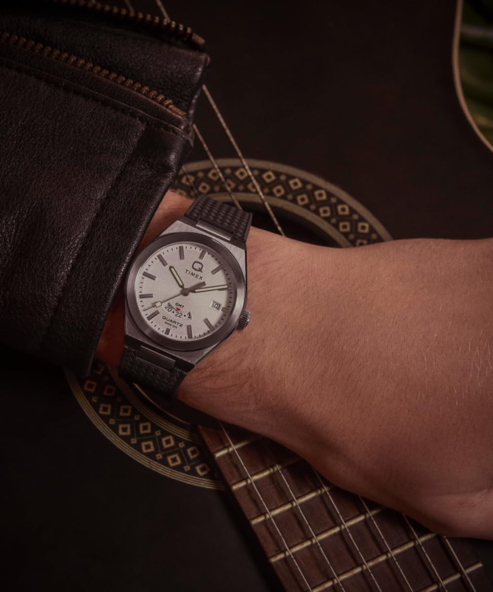 Timex Men's Q Continental Day and Date 39 mm Quartz Watch