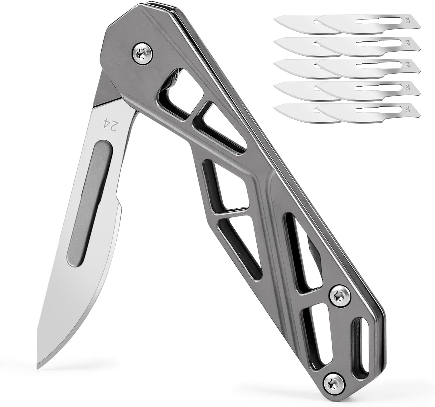 edcfans Small Pocket Knife for Men, Folding Scalpel Knife