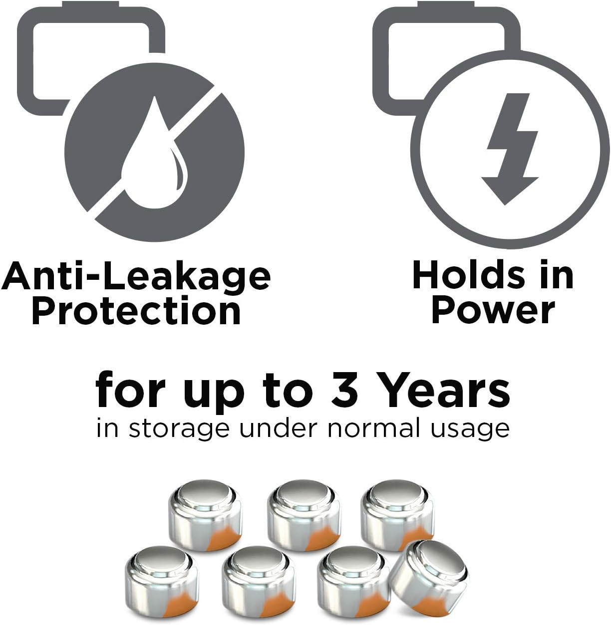 Authentic Crazy Deals Powermax USA Size 13 Hearing Aid Batteries, Orange Tab, Made In the USA, 64 Count