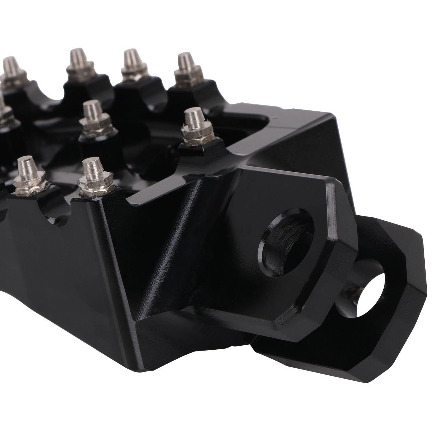 Fußrasten Motorrad für RM125 250 250Z RMX250 DRZ400 400E 400S 400SM Schwarz