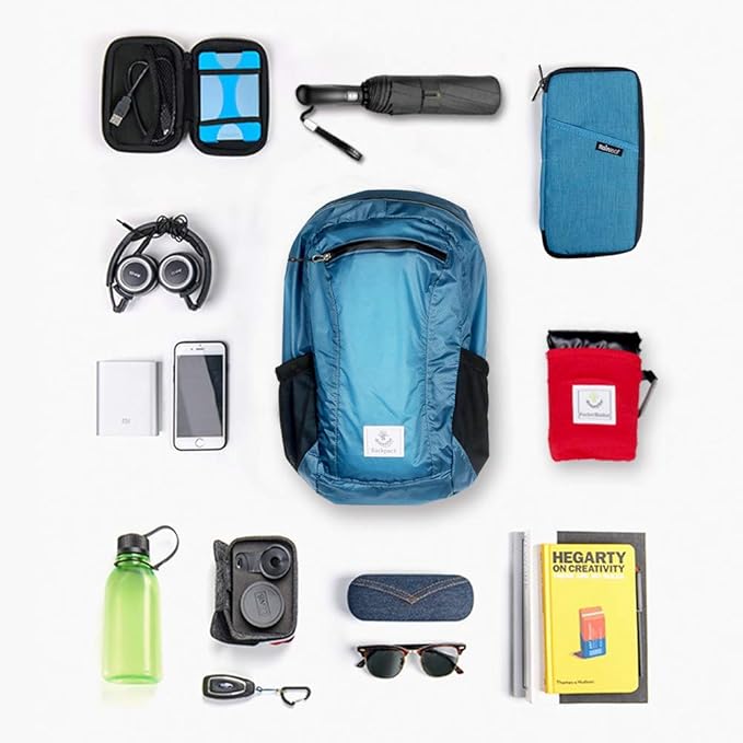 Mochila de Senderismo 4Monster Impermeable 24L Plegable miniatura 7