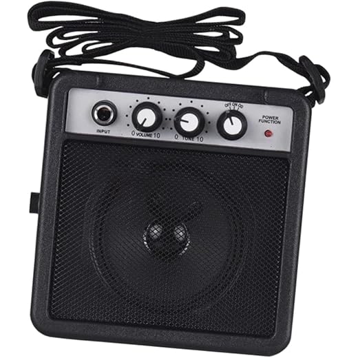 Electric Guitar Amp Amplifier Black