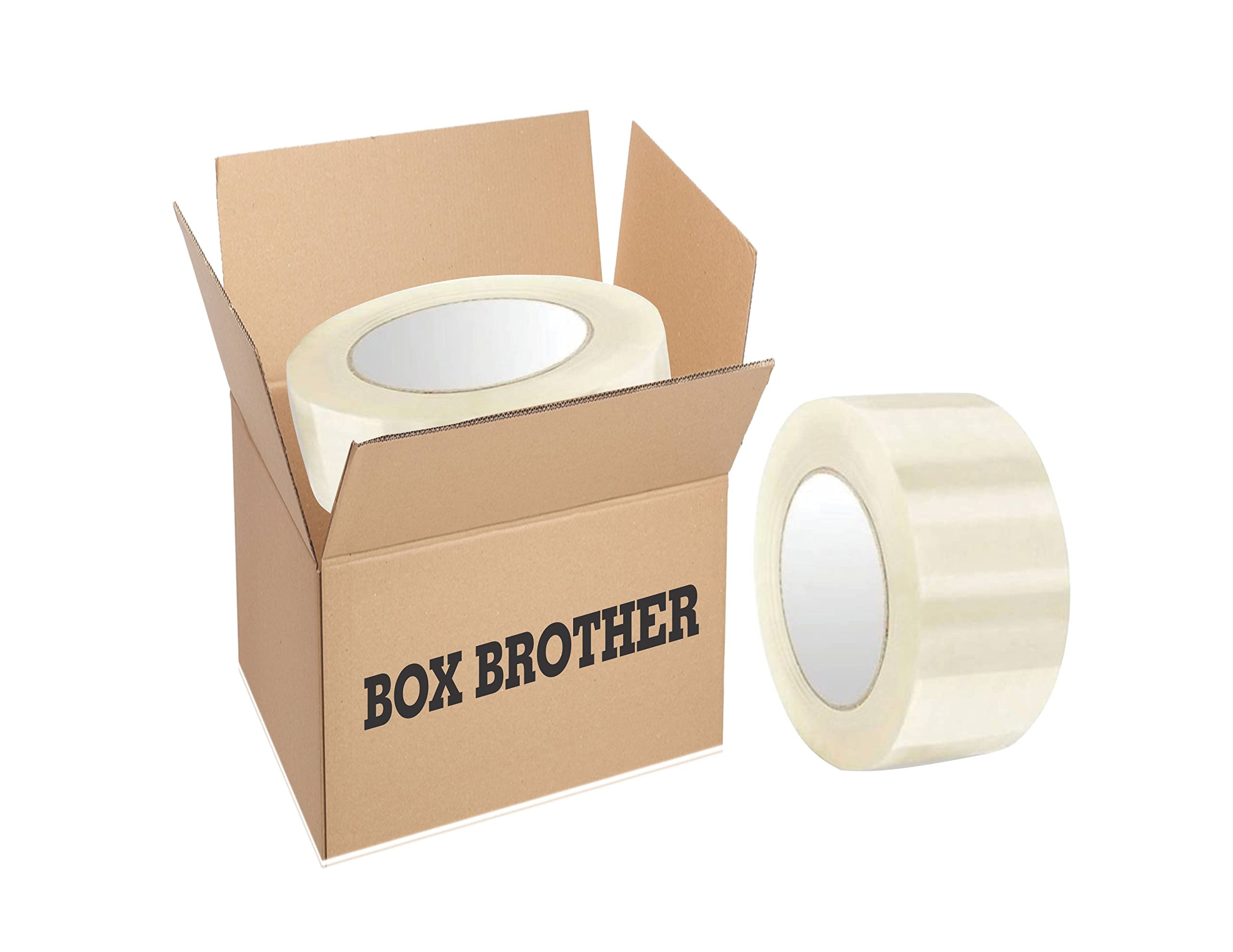 Box Brother Transparent Tape For industrial And Ecommerce Courier Packaging Tape With Great Adhesive BOPP Tape Width (2inch) 48 mm x Length 250 meter Pack Of 1 (B09RGWJNSD) Amazon Price History, Amazon Price Tracker