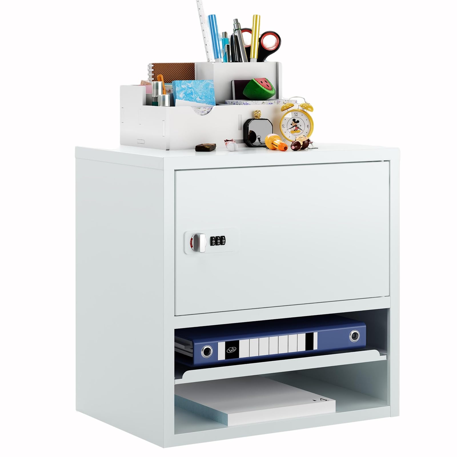 Amazon.co.jp: ファイルボックス（パスワードロック付き）書類ラック