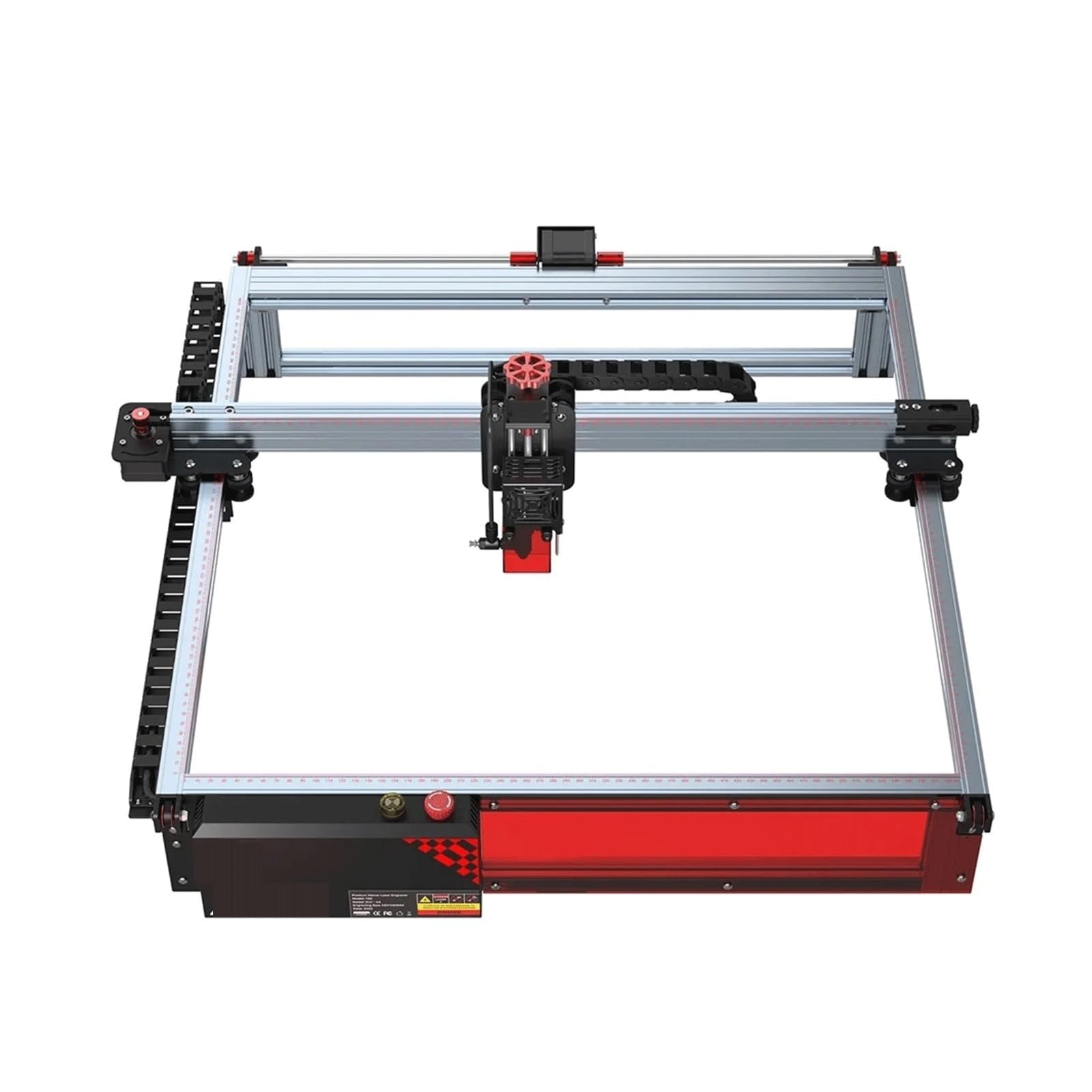 Incisore laser TS2 da 80 W Macchina for incisione laser 450X450mm Finecorsa asse XY Messa a fuoco automatica con modulo laser giroscopio (Color : TS2-10W, Size : Us)