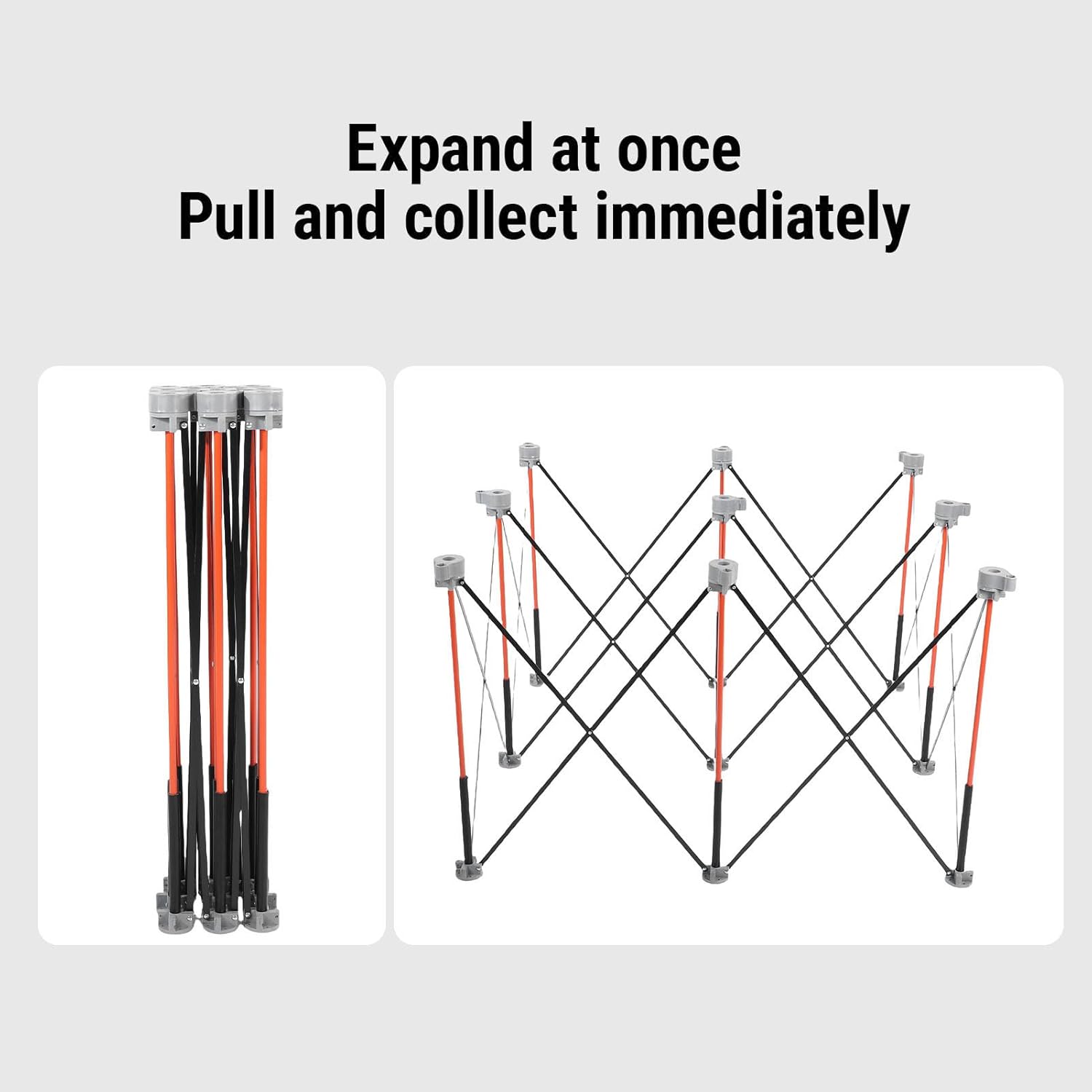 Fafeicy Folding Work Table Heavy Duty 900KG Load Capacity with Manganese Steel Frame for Woodworking Construction Garage