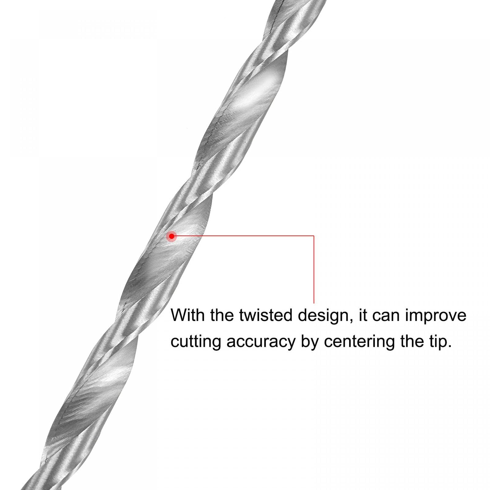 TA-VIGOR 2Pcs 6.8mm Extra Long Twist Drill Bits - Image 4