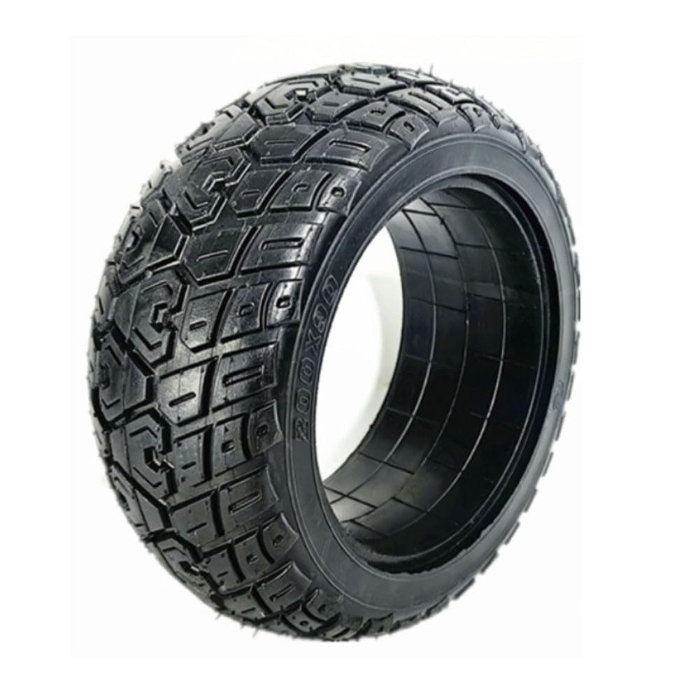 Solid Rubber Tire for 8-Inch Electric Scooter and Go-Kart, 200x90 Run-Flat Tire, Maintenance-Free
