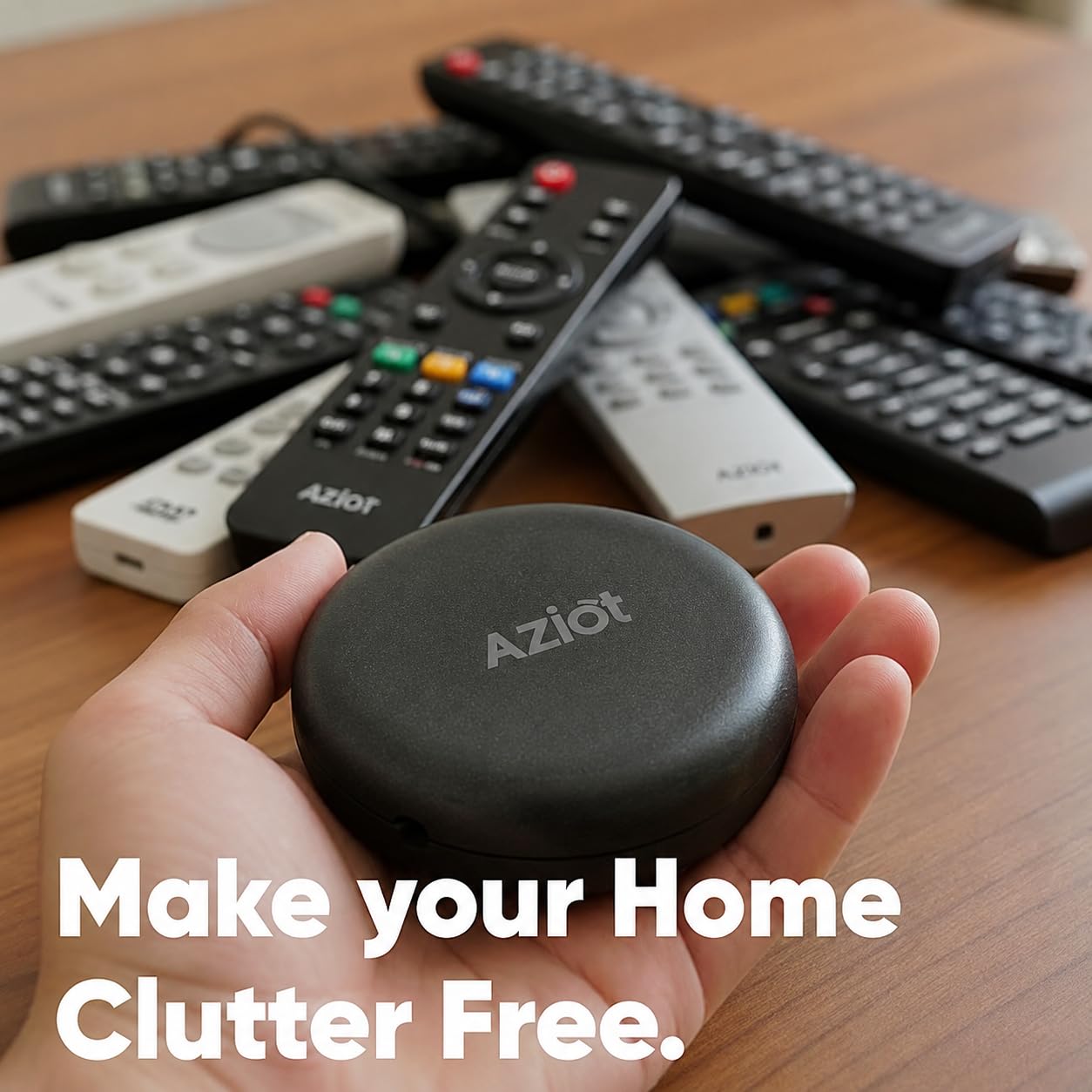 AZIOT IR Blaster (2026 Upgraded Version with USB C), Universal Smart Remote for AC, TV, Set-Top Box & All IR Devices, WiFi Smart Hub, Works with Alexa & Google Home 2