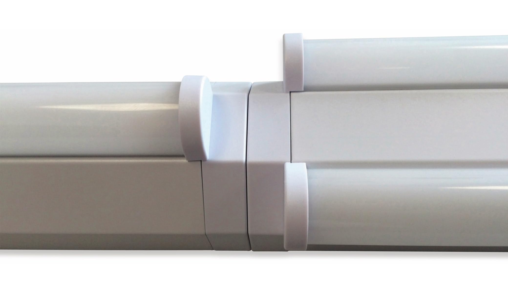 Müller-Licht LED Deckenleuchte Wandlampe Lichtleiste Basic 150cm Weiß 2 x 35W 6100lm 4000K Neutralweiß