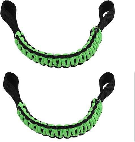 YOCTM Asas de agarre para reposacabezas para Jeep Wrangler JL JK JKU Sports Sahara Freedom Rubicon X 2007-2024 y asa de agarre universal para