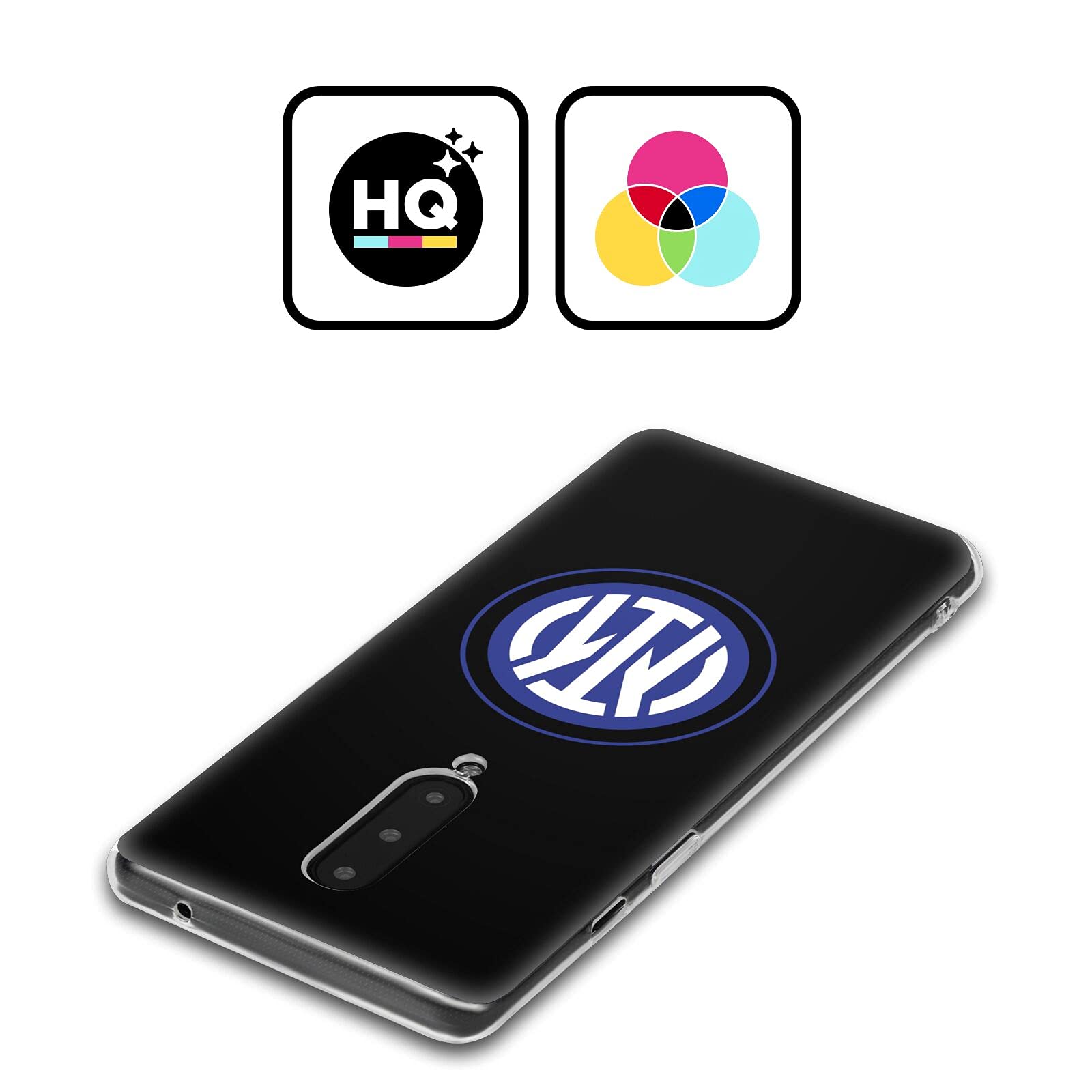 Head Case Designs Licenza Ufficiale Inter Milan Serpente Modelli Custodia in Gel [Protezione di Grado Militare] Compatibile con Samsung Galaxy A25 5G