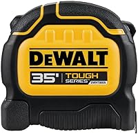 DEWALT ToughSeries 35 ft Tape Measure DWHT36935S - Extended Reach, 100ft Drop Proof, Magnetic Tip