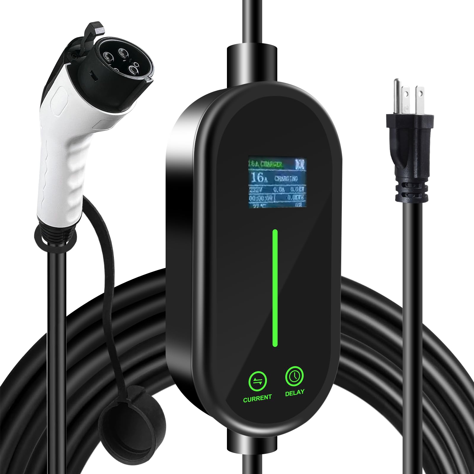 Amazon.com: MingQiEven Portable EV Charger, EV AC Charging Mode 2