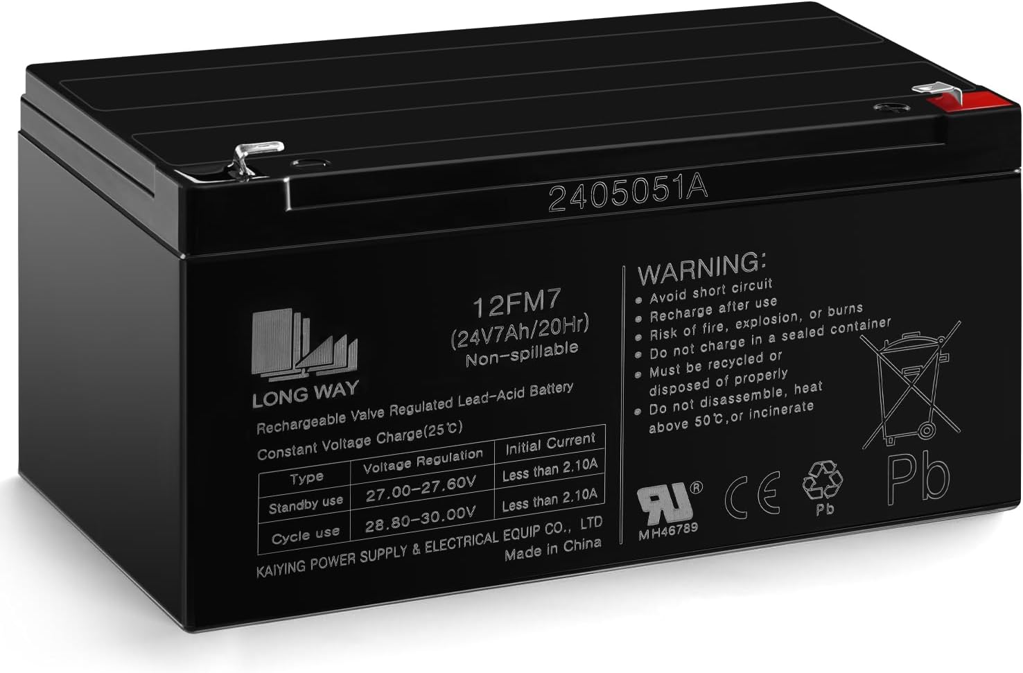 MOLACHI 24V 7Ah Battery for Child Ride On Car