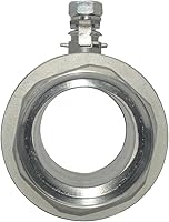 Vista 6 de DAN SPEED Válvula de bola de puerto completo de 4 pulgadas NPT hembra de acero inoxidable 316 con mango de vinilo WOG1000