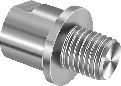 Miniatura 63 de Adaptador de husillo de cabezal de torno, convierte 1 "x 8TPI a 3/4" x 16TPI para torno de carpintería