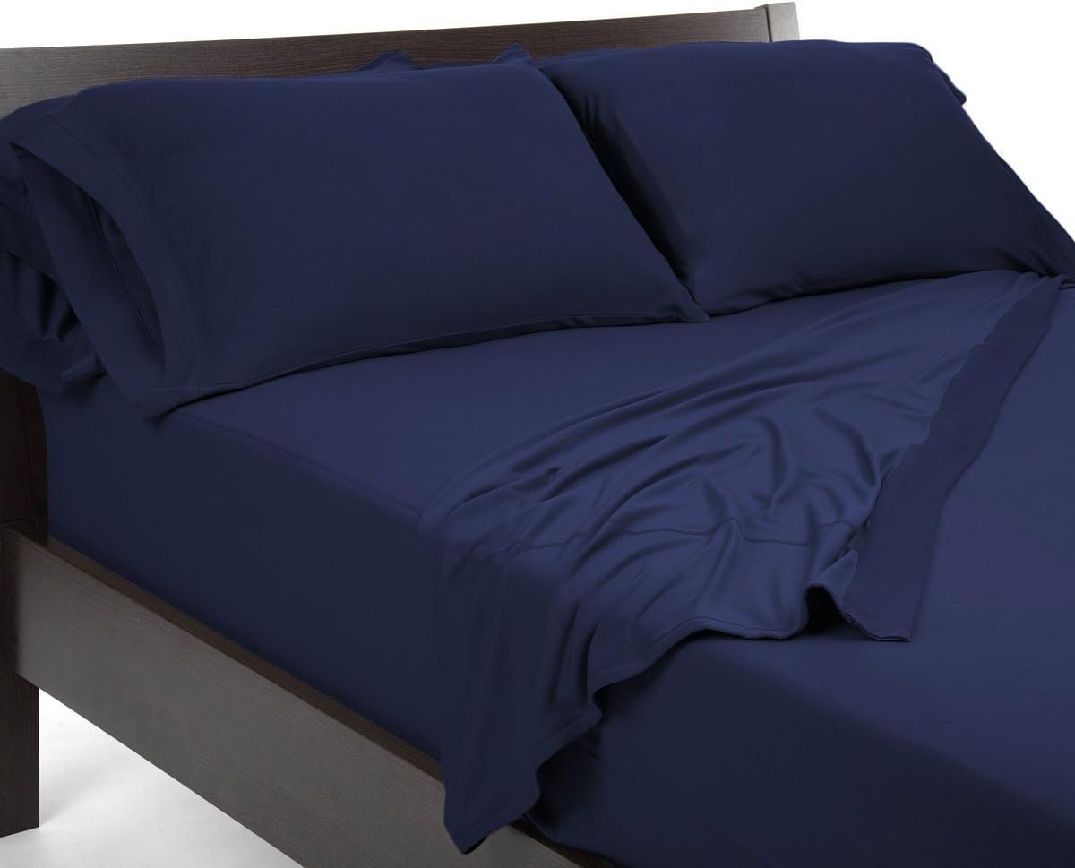LaxLinen 600TC Super Soft Quality 100% Egyptian Cotton 6PC Bed Sheet Set 15 Inch Extra Deep Pocket Twin Extra Long Bed Size, Elephant Grey Solid